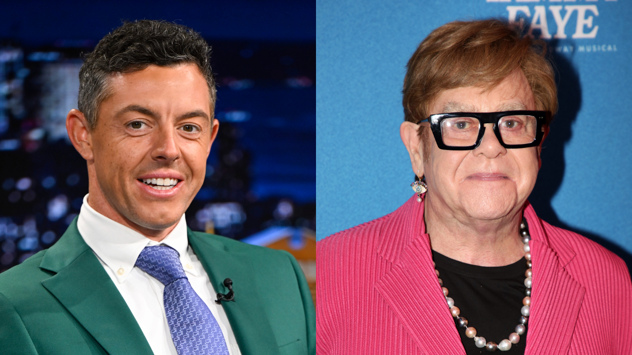 “I didn’t even know Elton John knew what golf was!” US Masters golf champion Rory McIllroy admits that getting a message of congratulations from Sir Elton John blew his mind
