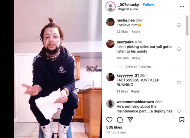 New Orleans Prison Escapee, Antoine Massey,  Trolls Local Law Enforcement With Video Post On Instagram