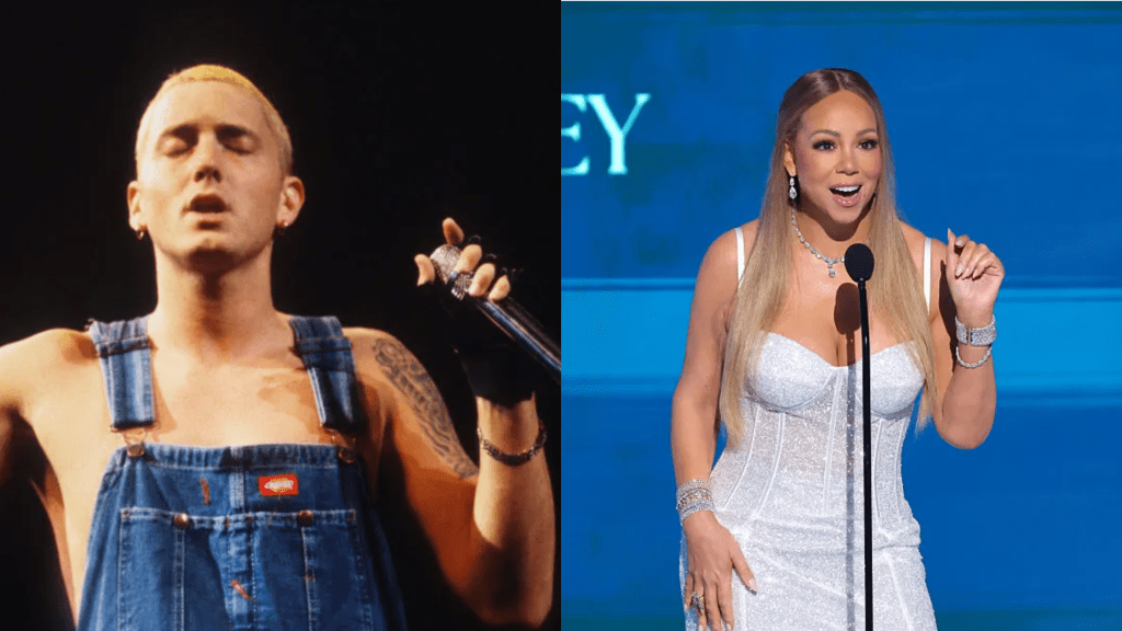 Mariah’s Spaghetti? Eminem Allegedly Wanted Mariah Carey To Play His Mom In 8 Mile