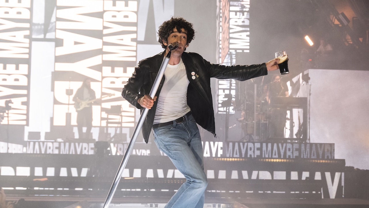 “It’s so day-glo, coke binge, shell suit wearing, ’80s kitsch that you wouldn’t be surprised if Timmy Mallet turned up onstage.” The 1975’s Glastonbury headline set is as every bit as wild, weird, wired and wonderful as you’d expect