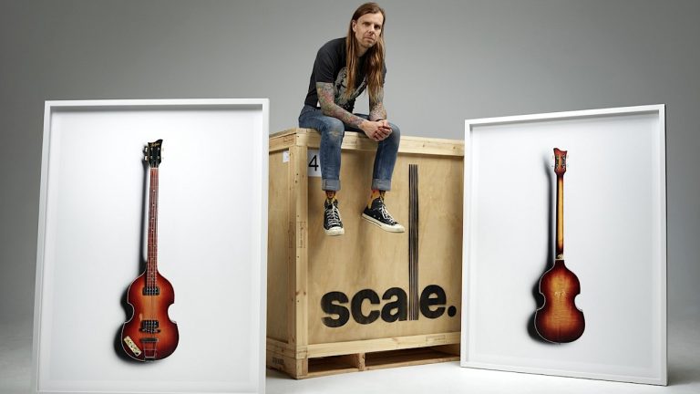 A new photo exhibition featuring stunning life-size portraits of some of the most iconic guitars in rock history is opening in London next week