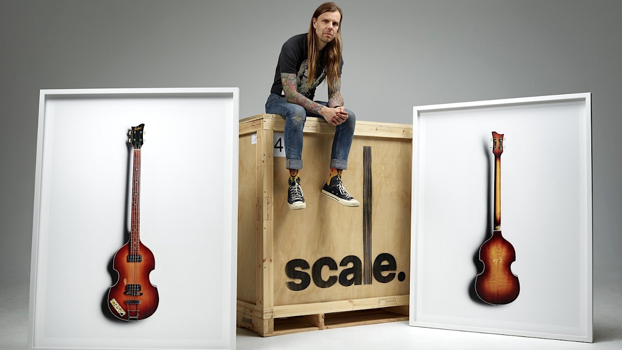 A new photo exhibition featuring stunning life-size portraits of some of the most iconic guitars in rock history is opening in London next week