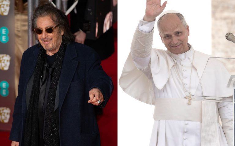 Al Pacino is the first movie star to have an audience with Pope Leo XIV