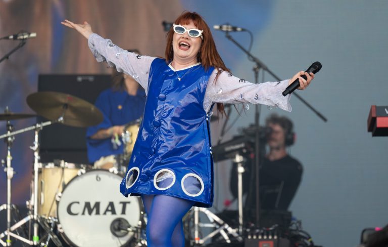 CMAT and her “very sexy band” make emphatic statement at Glastonbury 2025