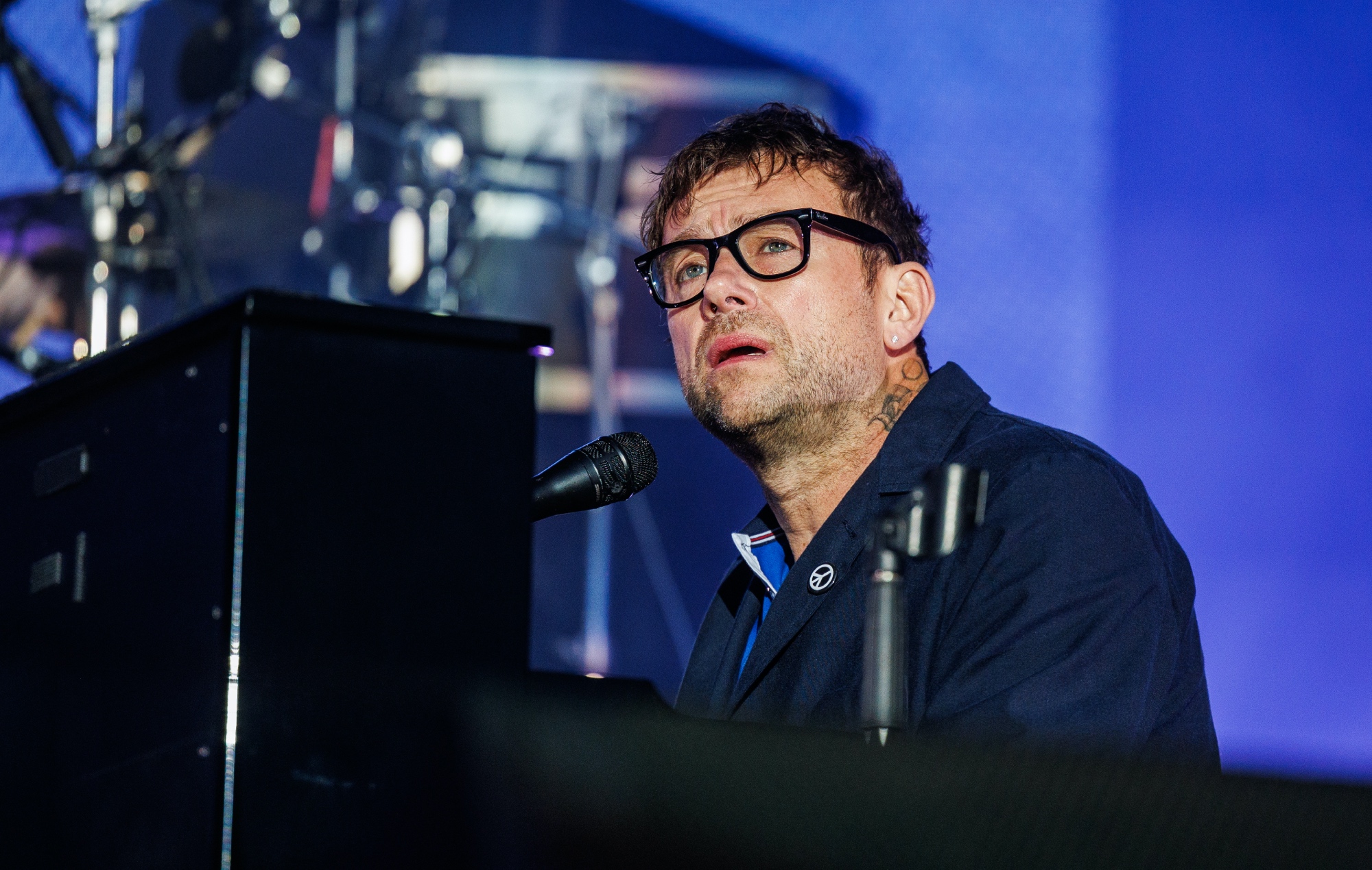 Watch Damon Albarn join London Arab Orchestra to perform Blur’s ‘Out Of Time’ at the Barbican