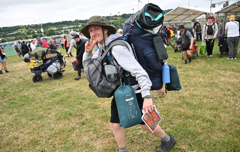 Glastonbury 2025: Watch the very first fans through the gates talk must-see bands and secret sets