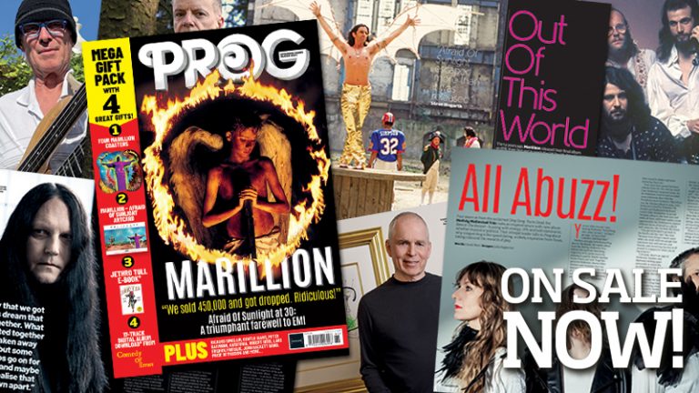 We celebrate 30 years of Marillion’s Afraid Of Sunlight on the cover of the new issue of Prog, on sale now
