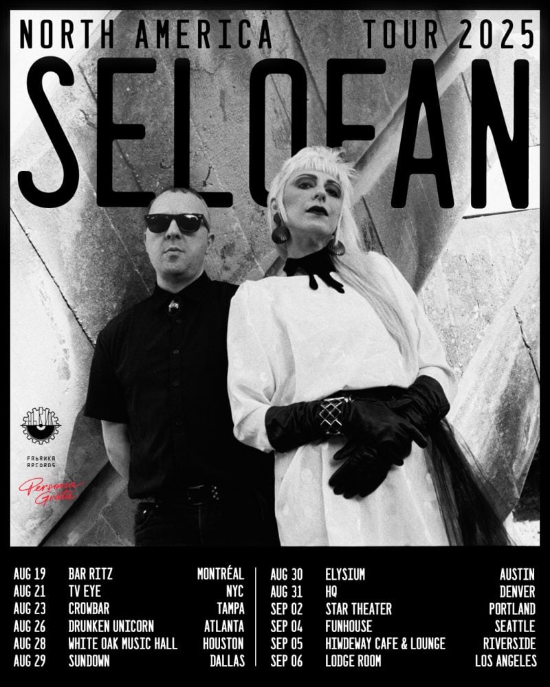 Greek Darkwave Duo Selofan to Embark on First North American Tour This Fall