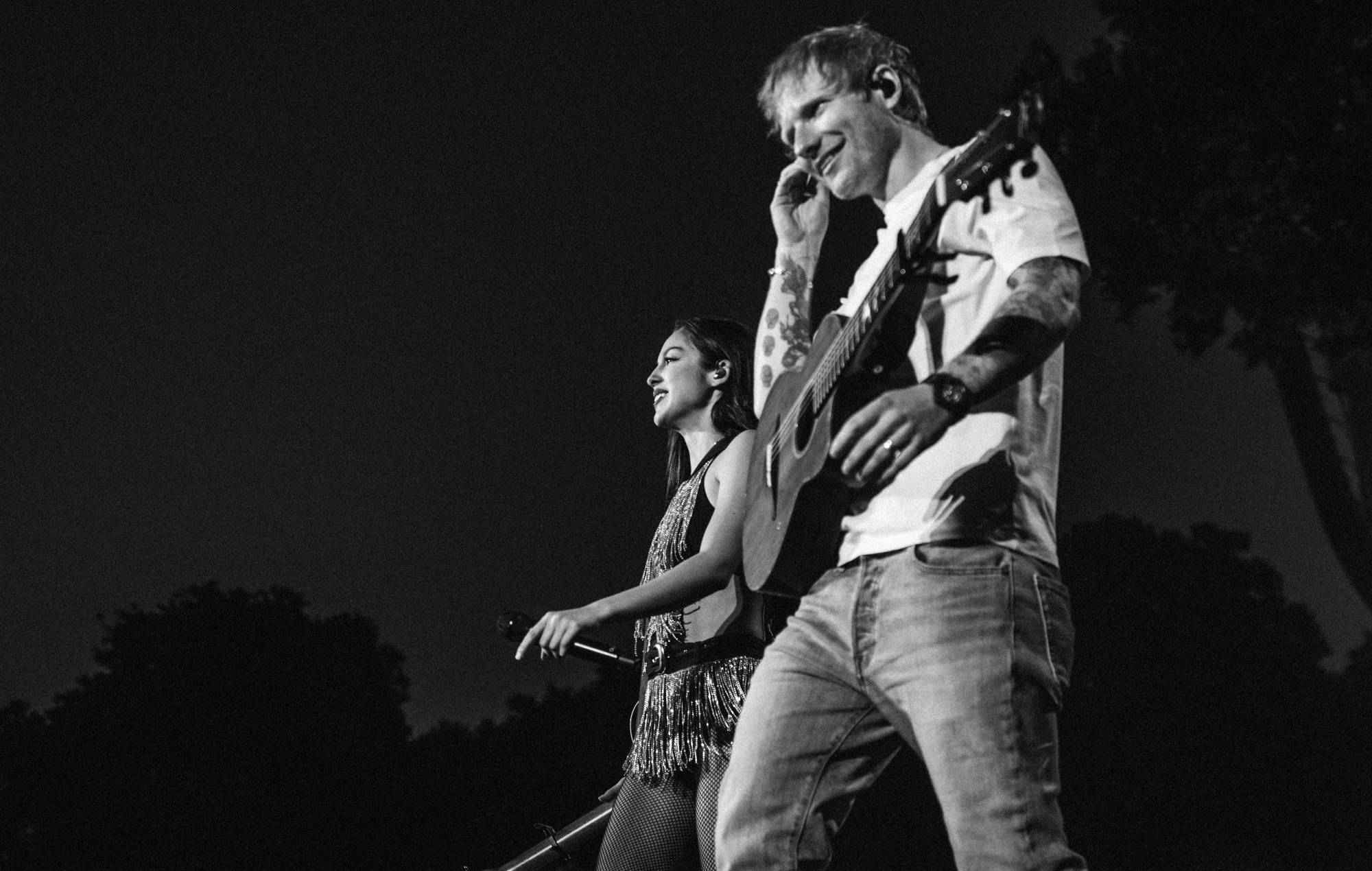 Watch Olivia Rodrigo surprise fans with Ed Sheeran ‘The A Team’ duet at BST Hyde Park headline show