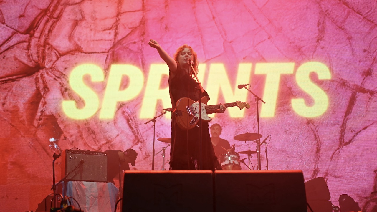 “Karla Chubb looks every inch the star.” Newly signed to Sub Pop, the label who brought the world Nirvana and Soundgarden, Irish post-punks Sprints tease their next chapter at Glastonbury