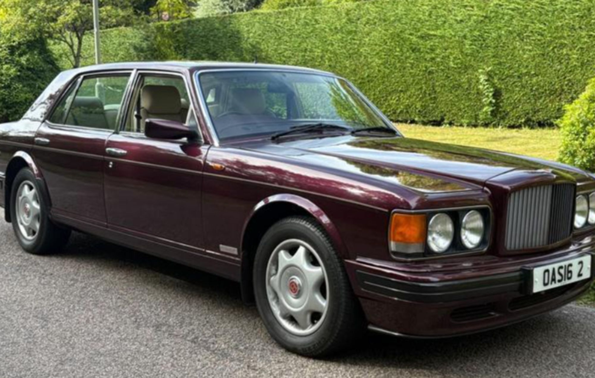 Noel Gallagher’s 1997 Bentley Turbo R on sale for £1.2million on Autotrader