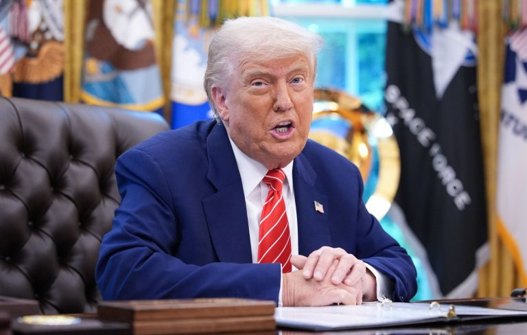 Trump says he will “certainly look at the facts” regarding potential Diddy pardon, 50 Cent pledges intervention