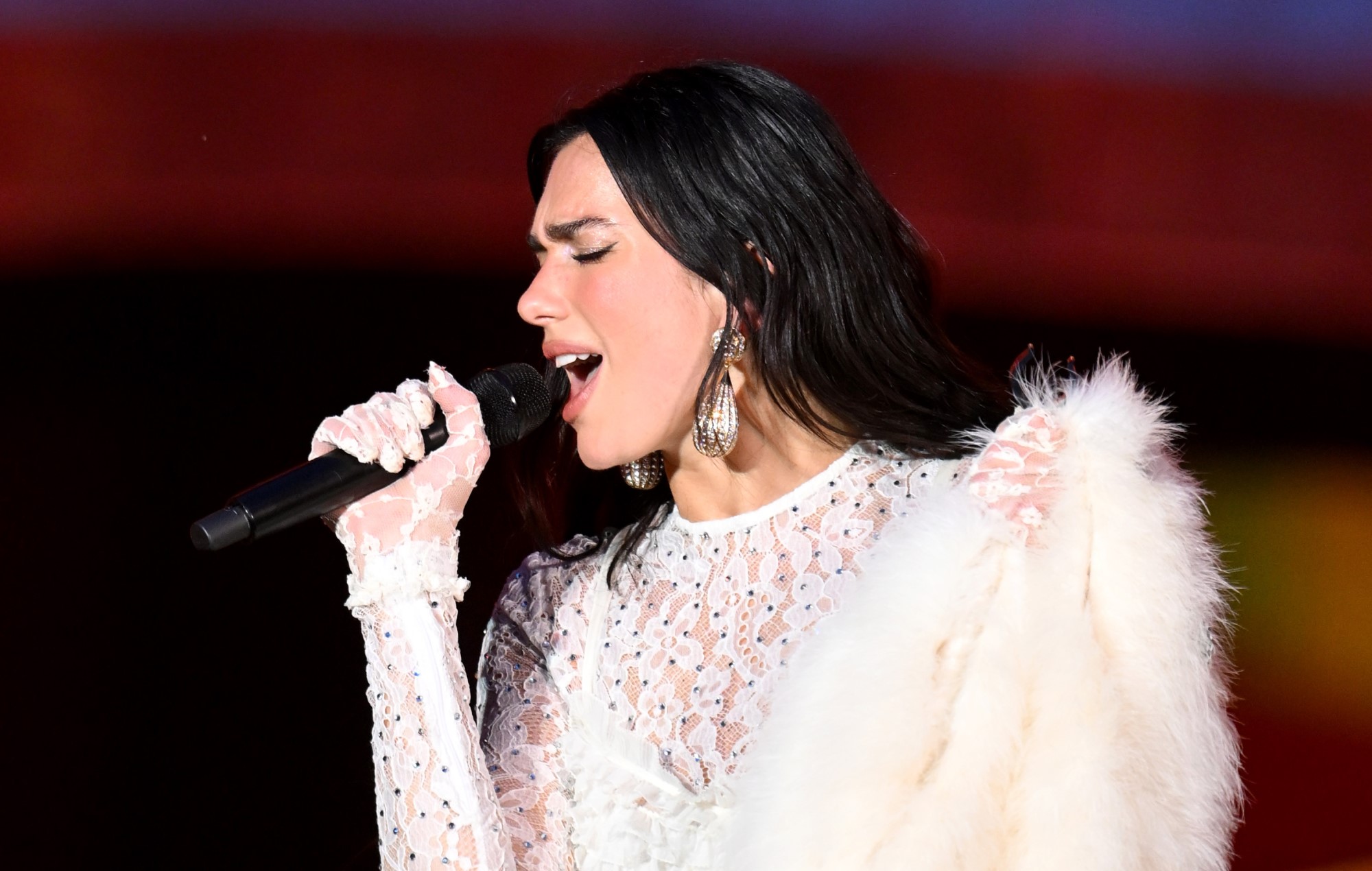 Dua Lipa honours Sinéad O’Connor during Dublin show with cover of ‘Nothing Compares 2 U’