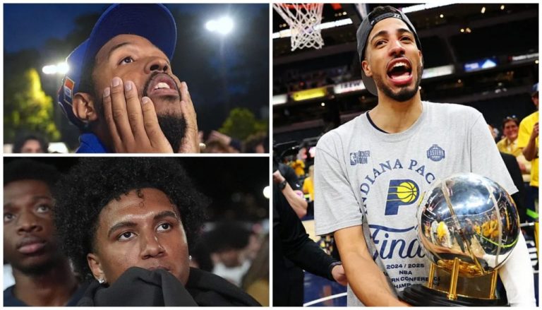 New York Knicks Fans Sick After Indiana Pacers Send Their Beloved Knickerbockers Packing For A Second Straight Year