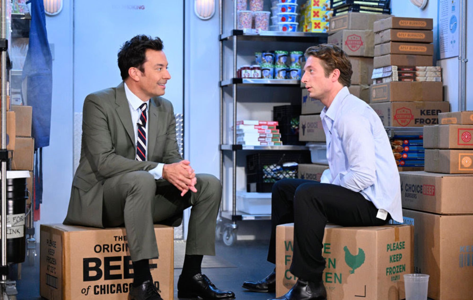 Jeremy Allen White says he got more texts after Bruce Springsteen biopic trailer dropped than he did after winning Golden Globe for ‘The Bear’