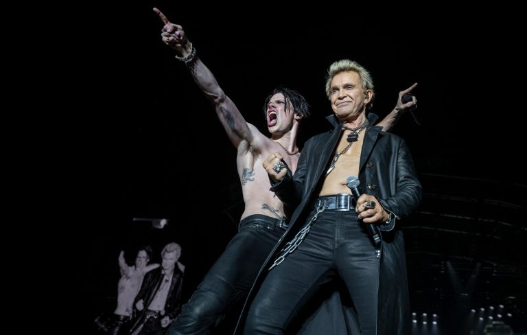 Watch Billy Idol join Yungblud onstage at BludFest for ‘White Wedding’