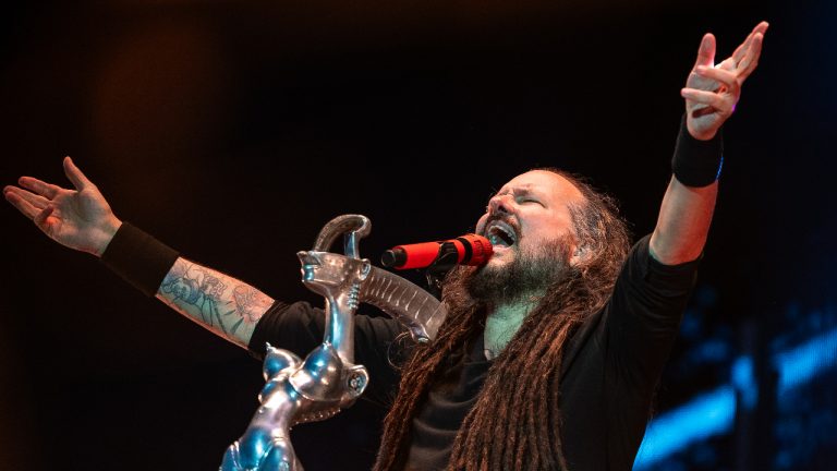 “We’ve been up, we’ve been down…now look where we are!” Korn have finally headlined Download – and it was an absolute triumph
