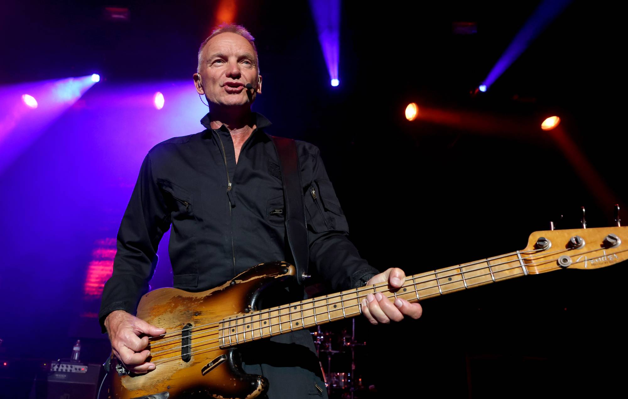 Sting speaks out after support act The Christians’ drummer suffers cardiac arrest on stage