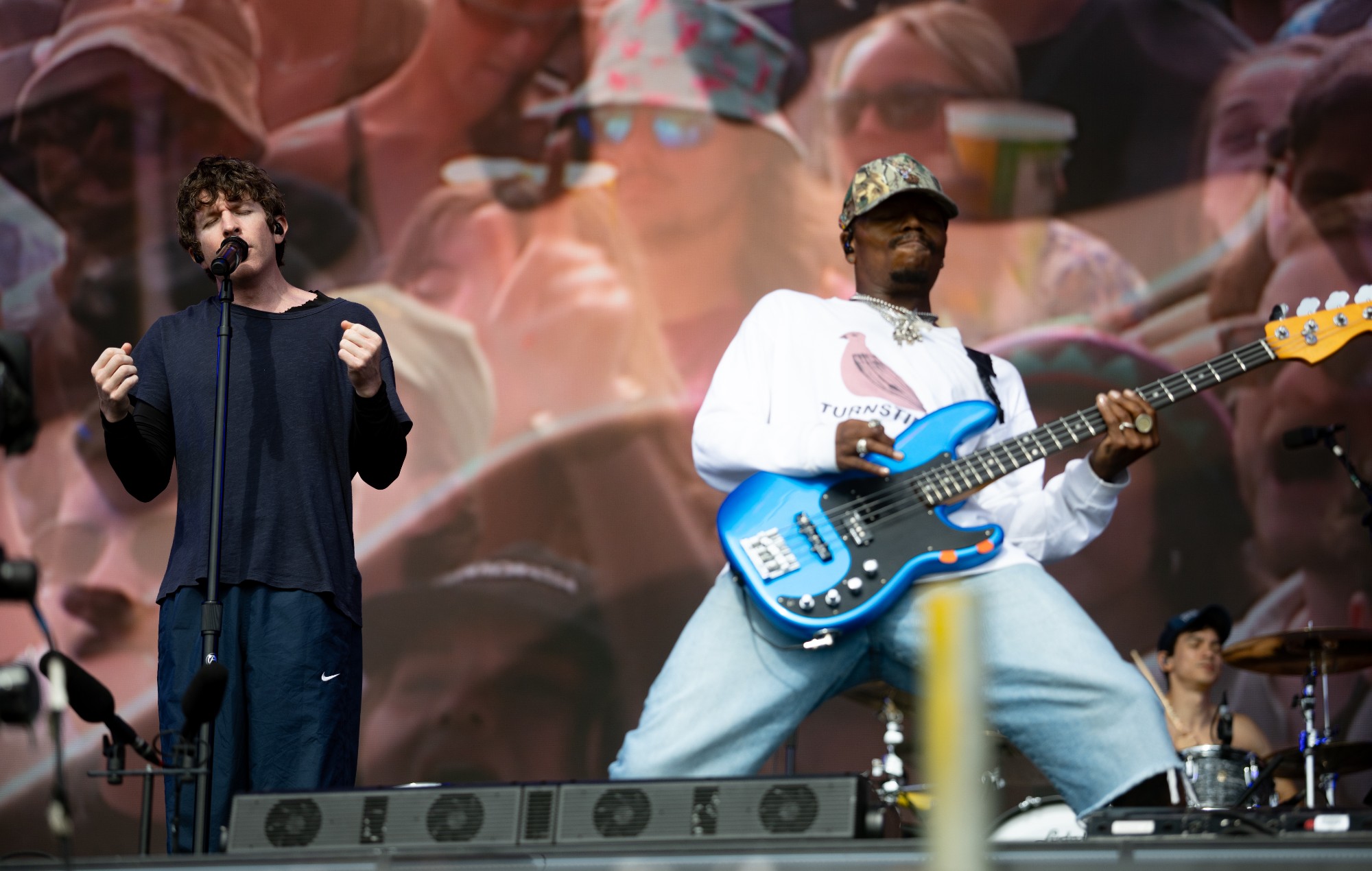 Glastonbury 2025: Watch epic mosh pits form at explosive Turnstile set