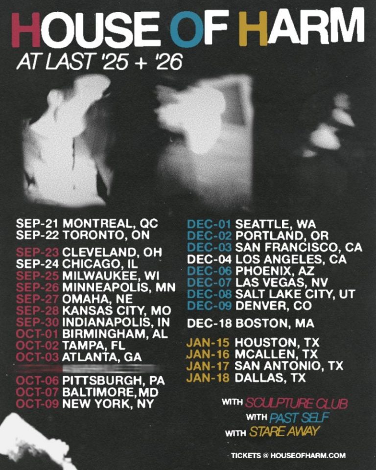 Boston Post-Punk Trio House of Harm are Caught in an Endless Emotional Loop in Their Video for “Carousel”