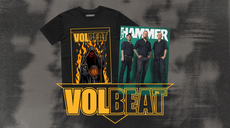Get the new issue of Metal Hammer with a Volbeat cover – and a t-shirt you won’t find anywhere else