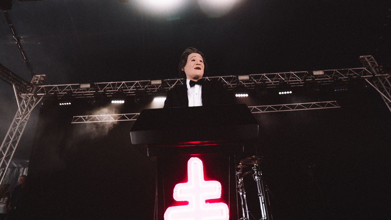 Watch latest masked metal sensations President play their first ever show at Download this past weekend