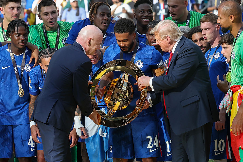 Club World Cup Winners Stunned Over Sharing Stage With President Trump