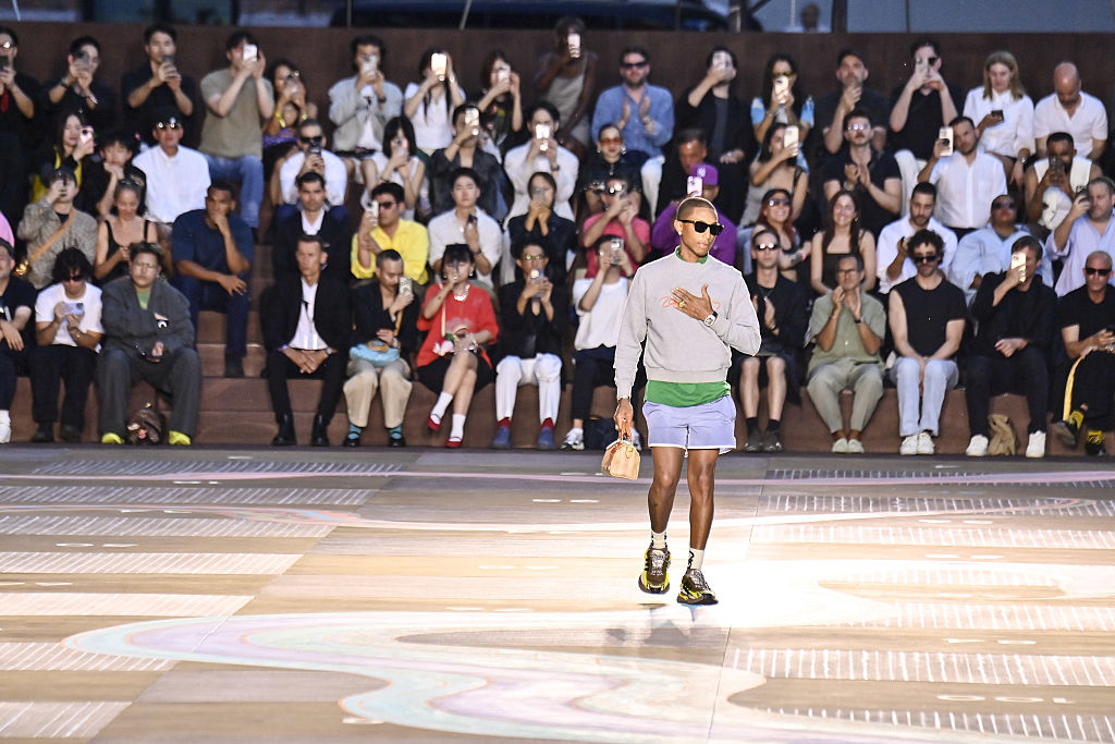 Pharrell Goes College Preppy For Latest Louis Vuitton Collection