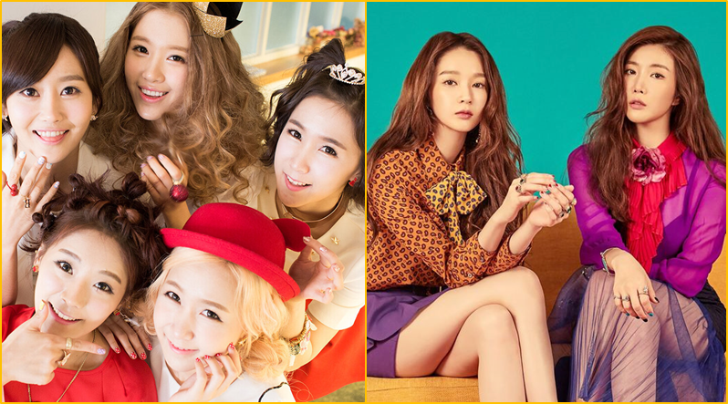 2008 – 2012 Top 10 Girl K-pop Groups
