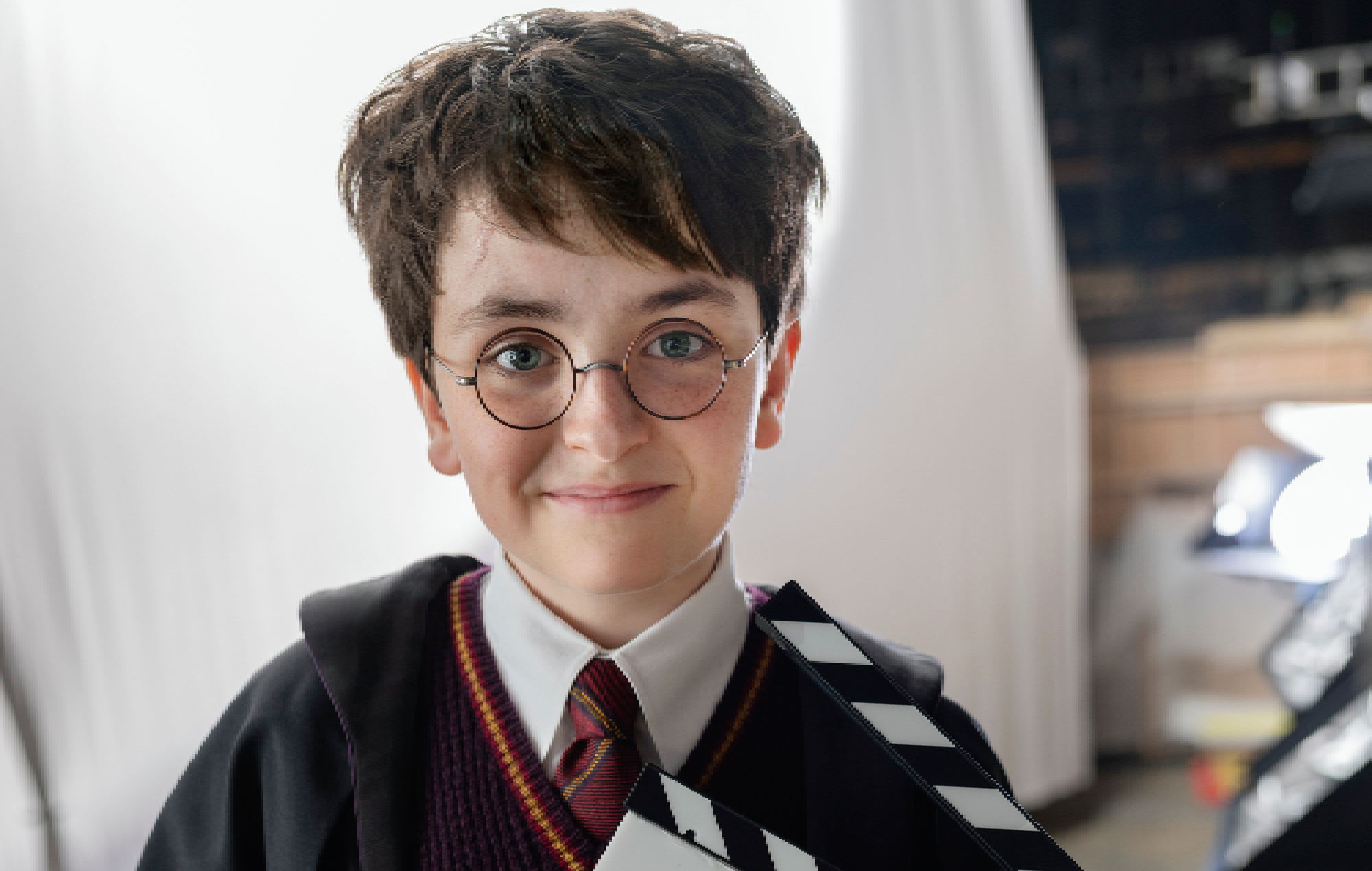 Fans react to first look at Dominic McLaughlin as Harry Potter: “He’s freaking adorable”