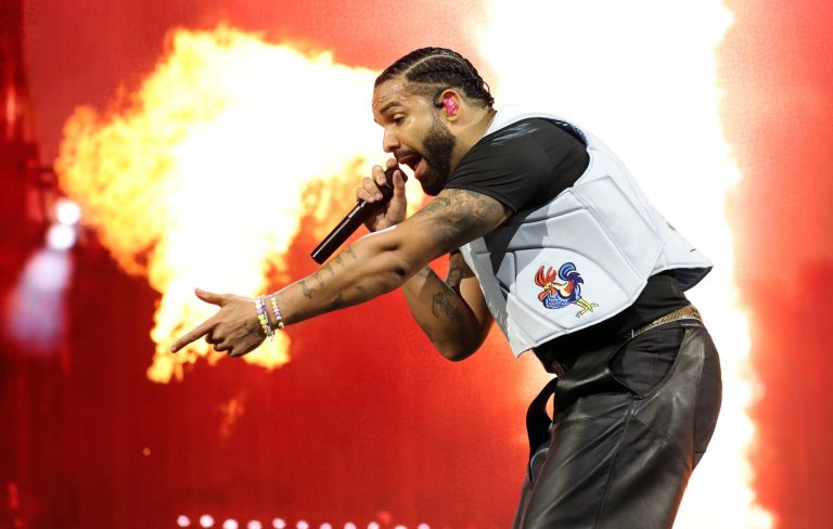 Watch Drake bring out Central Cee, Dave, Skepta, J Hus and more for his second night headlining Wireless Festival