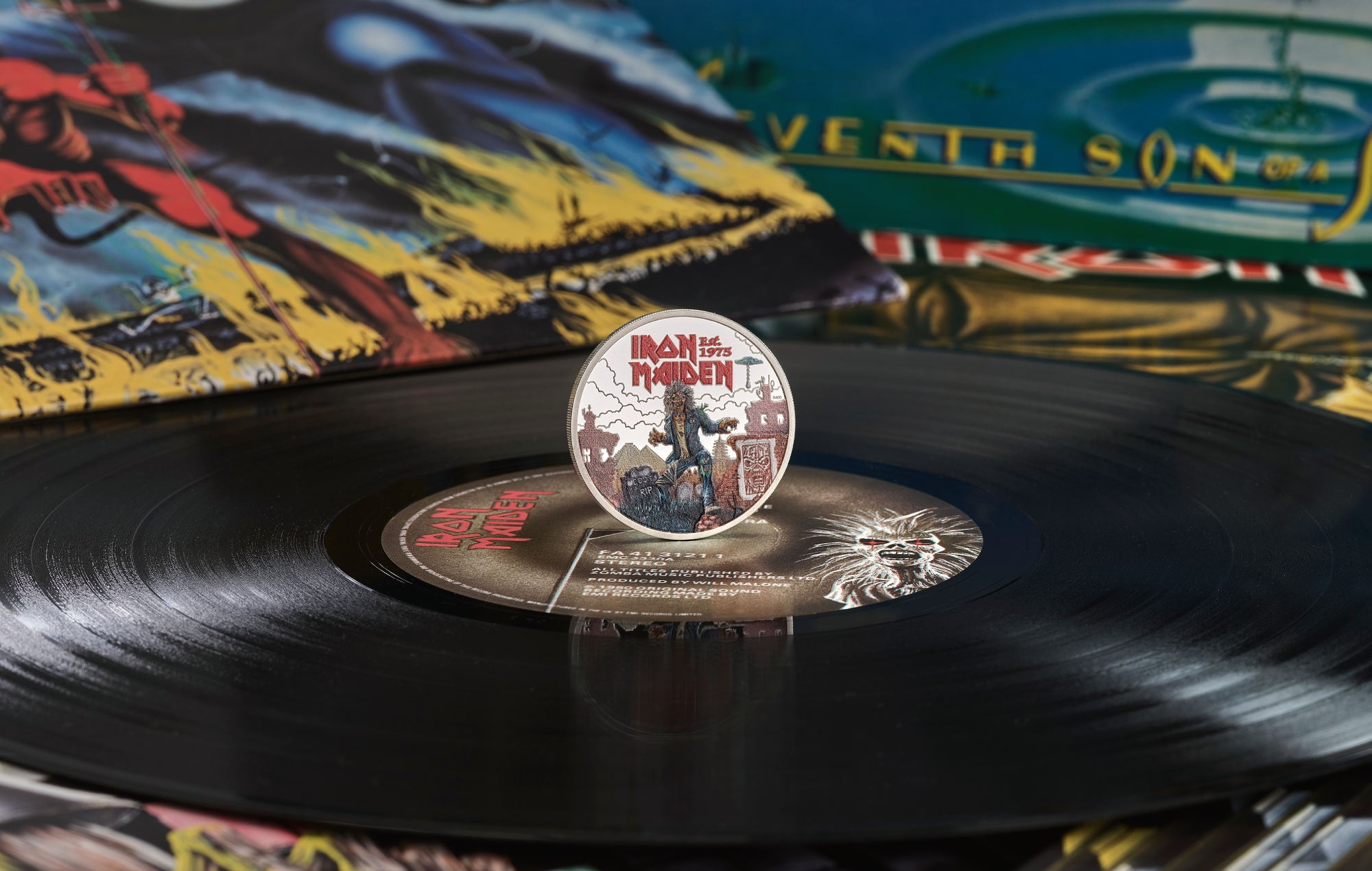 UK Royal Mint to honour Iron Maiden’s 50th anniversary with new coin