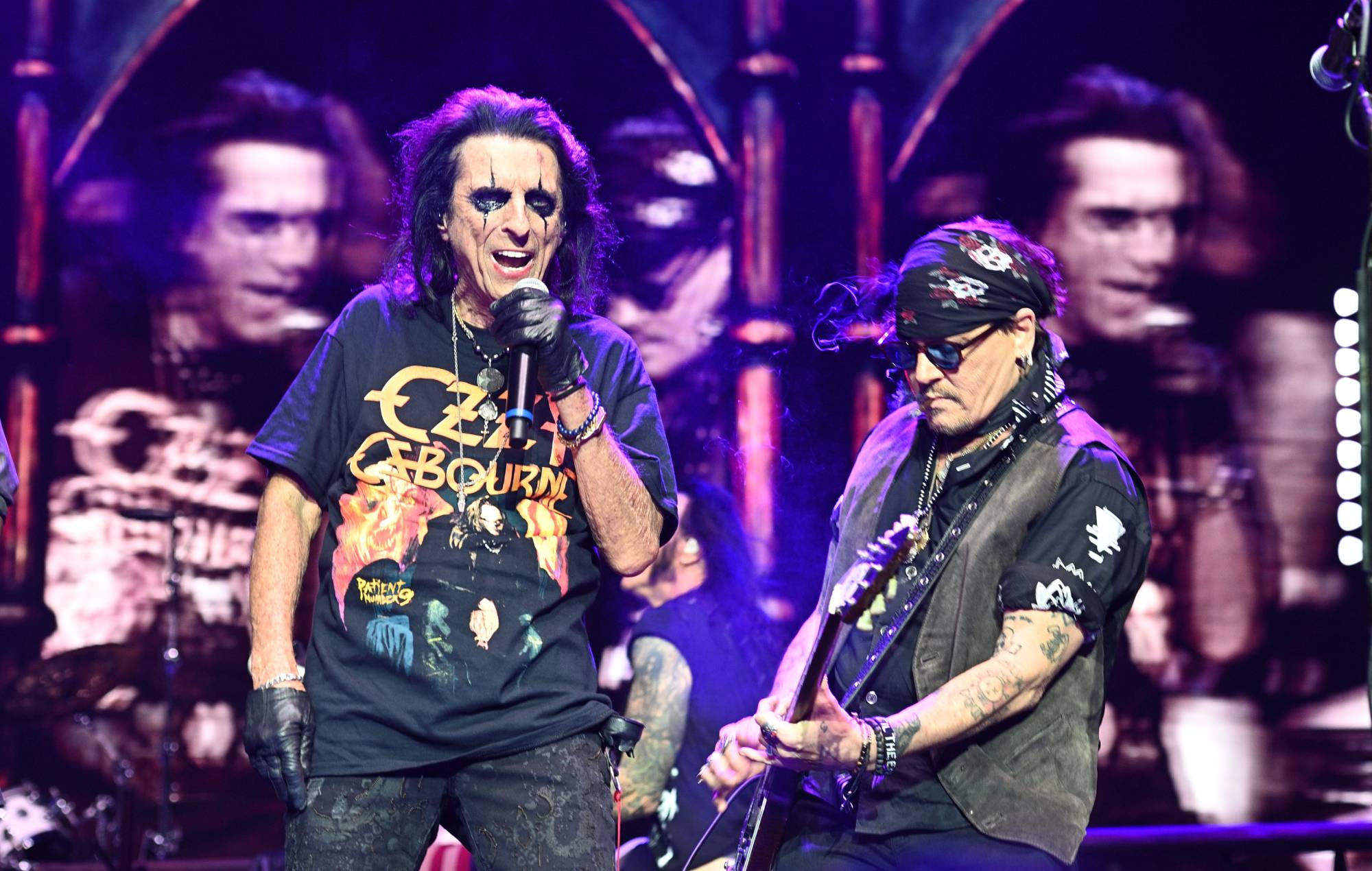 Watch Alice Cooper and Johnny Depp perform ‘Paranoid’ in tribute to Ozzy Osbourne