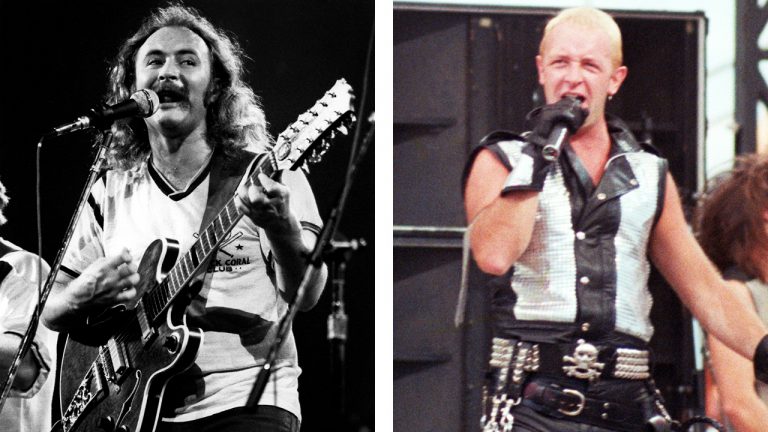 David Crosby was not happy about following Judas Priest onstage at Live Aid: “Some heavy metal garbage”
