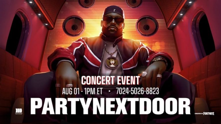 PARTYNEXTDOOR Jets from Toronto to Miami in New Immersive Music Experience Premiering August 1 in Fortnite