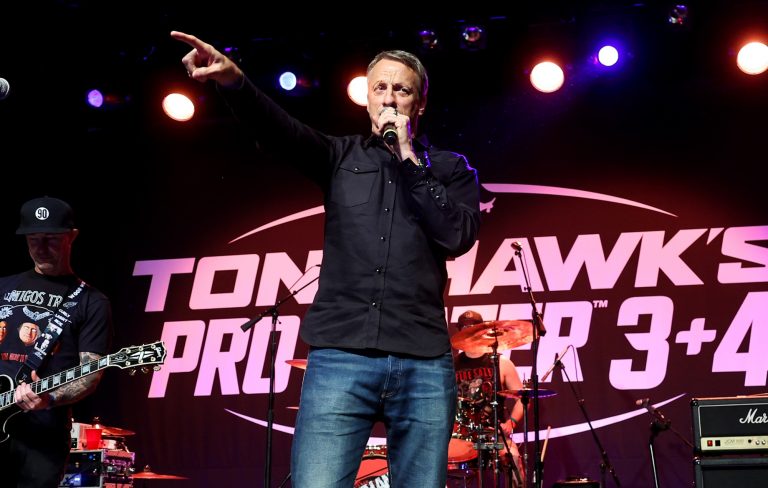 Tony Hawk joins Goldfinger at Warped Tour to perform ‘Pro Skater’ anthem