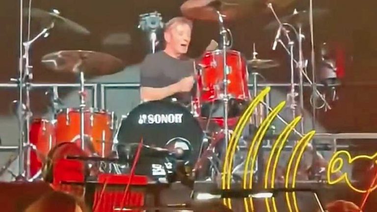Watch Phil Rudd return to the stage – with several AC/DC classics and a full orchestra