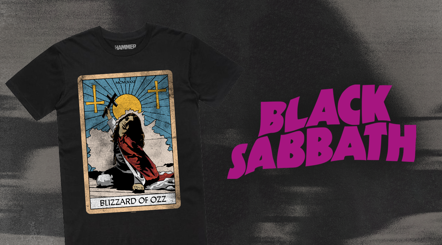 Celebrate Black Sabbath going Back To The Beginning by grabbing this exclusive Ozzy Osbourne t-shirt