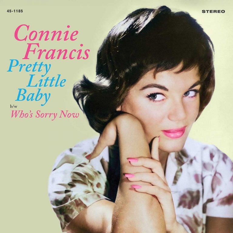 Connie Francis Releases ‘Pretty Little Baby’ Remix And 7-Inch Vinyl