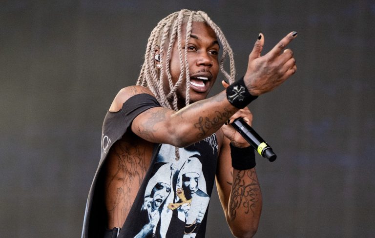 Destroy Lonely fan hospitalised after being urged by rapper to jump off stage at Romanian festival