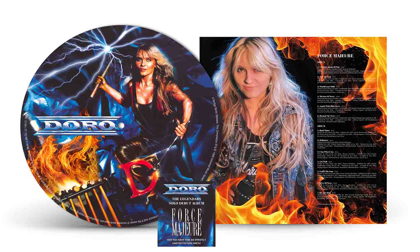 Doro Pesch’s ‘Force Majeure’ Set To Return On Vinyl