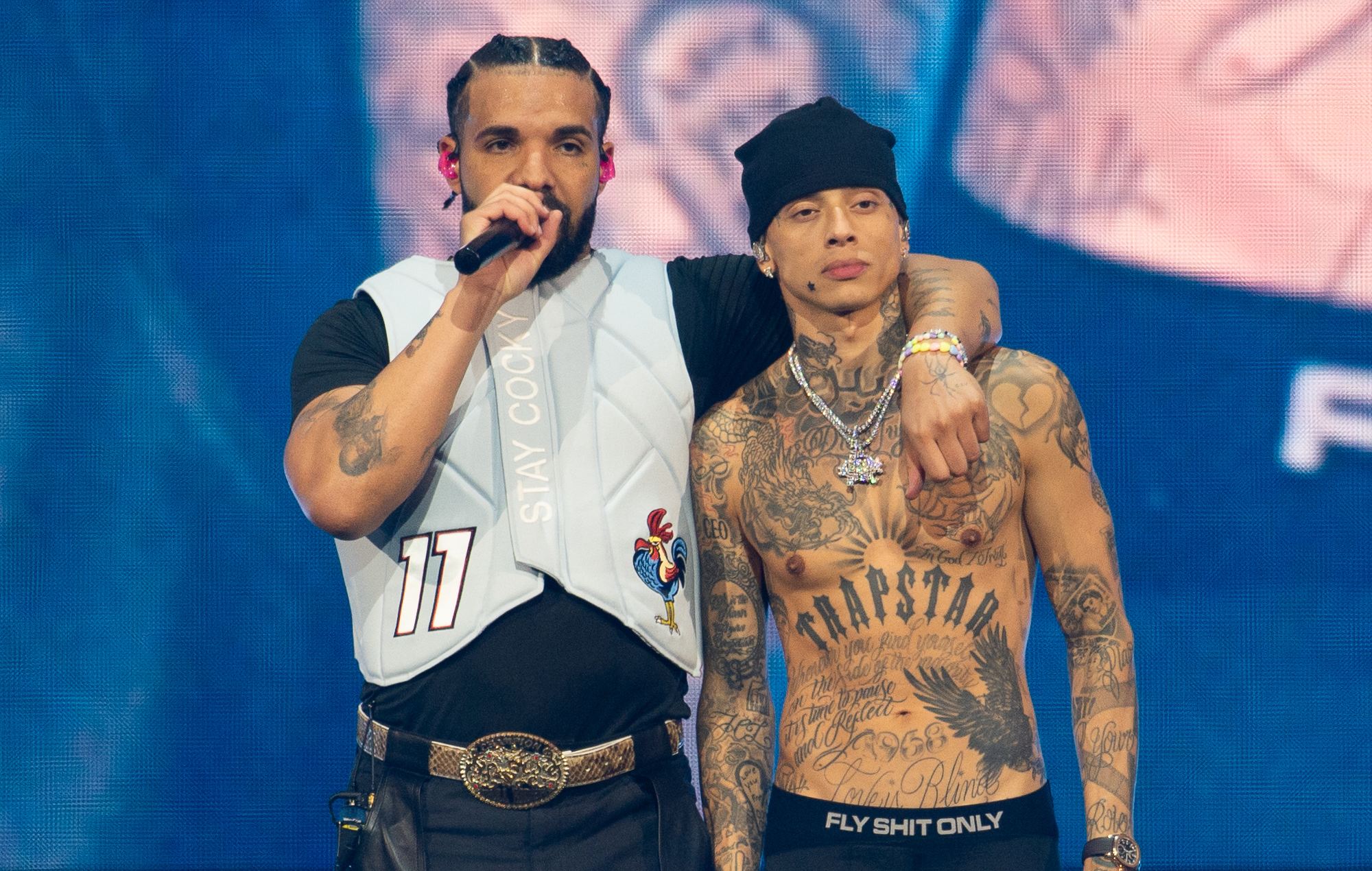 Drake previews upcoming collaboration with Central Cee at Wireless