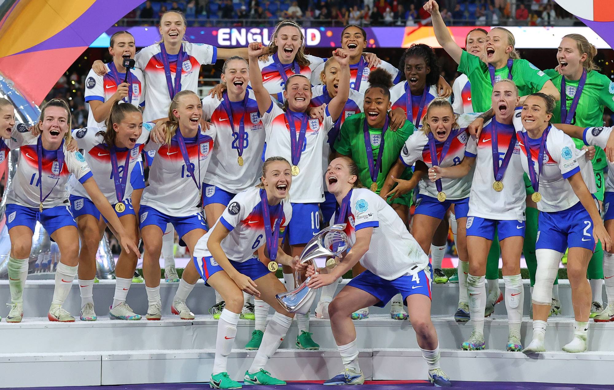 Entertainment world reacts to England winning the Women’s Euros: “It’s come home. Again”