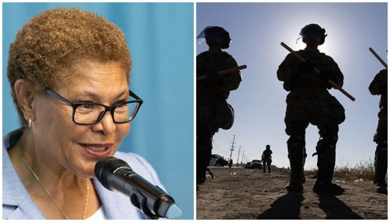 Los Angeles Mayor Karen Bass Slams Trump Administration’s Misuse of National Guard, Says Most of Their Time Was Spent “Playing Video Games”