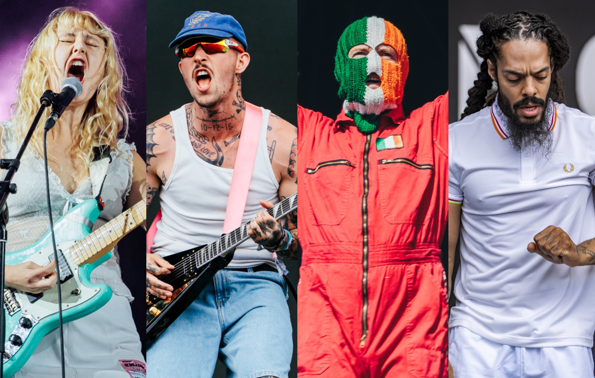 Lambrini Girls, Soft Play and more voice support for Bob Vylan and Kneecap following criminal investigations into Glastonbury sets