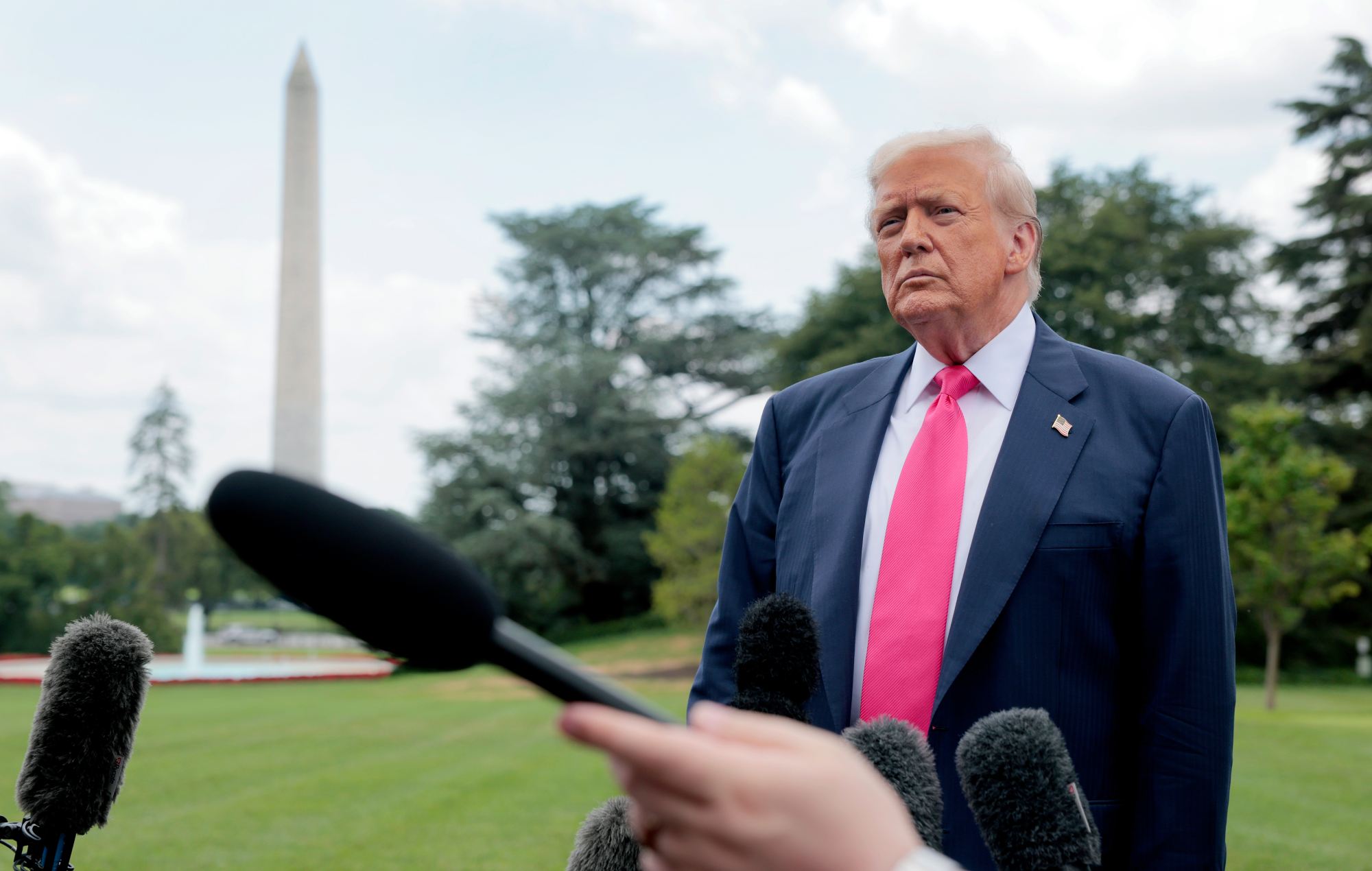 Donald Trump reacts to shock ‘Late Show’ cancellation: “I absolutely love that Colbert got fired”