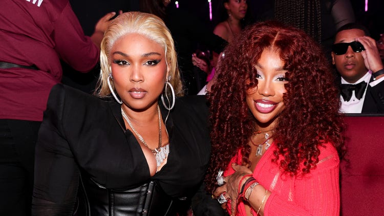SZA Surprises “Grand National Tour” Crowd In Paris With Lizzo For Their First “IRL” Performance