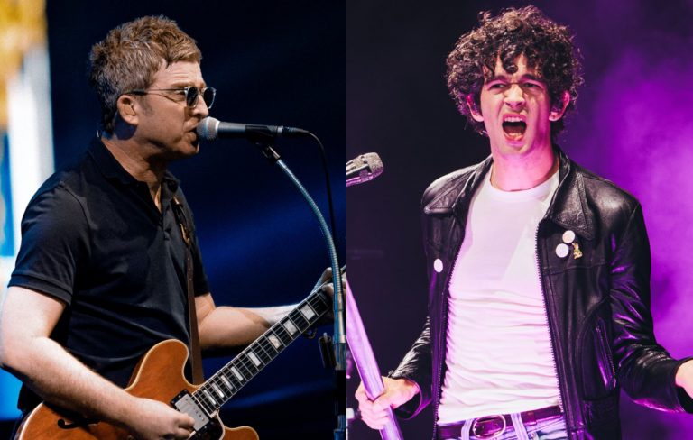 ‘Don’t Look Back In Anger’: The 1975’s Matty Healy spotted at Oasis Heaton Park gig