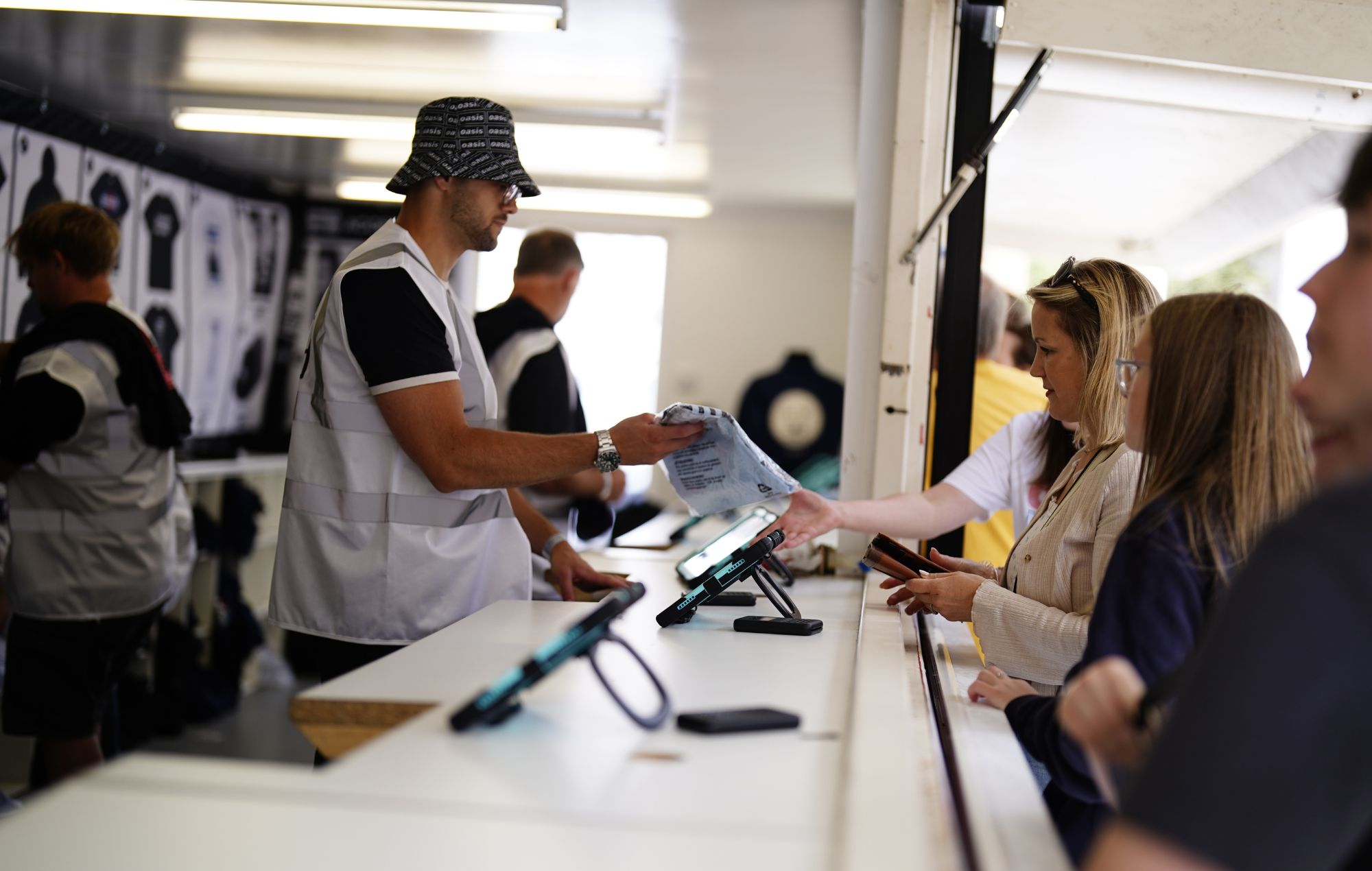 Check out the official Oasis merchandise and prices from first reunion gig in Cardiff 