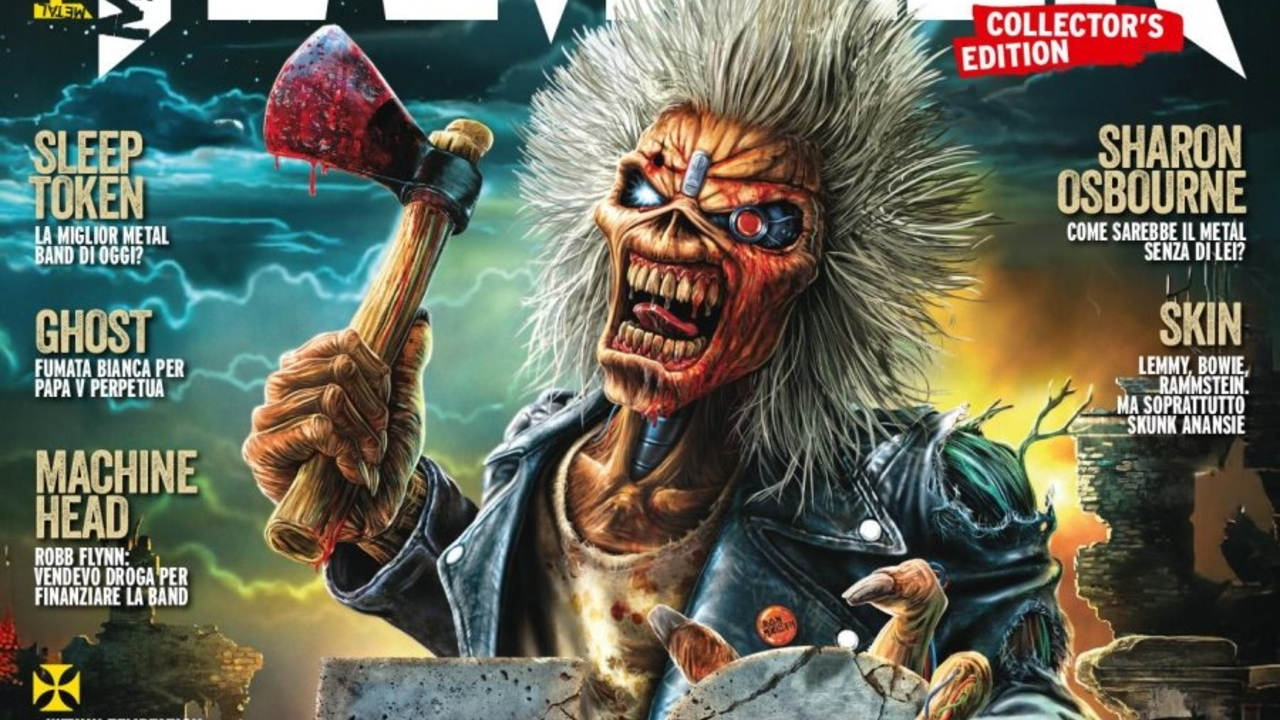 Metal Hammer Italy launches first issue with Iron Maiden on the cover